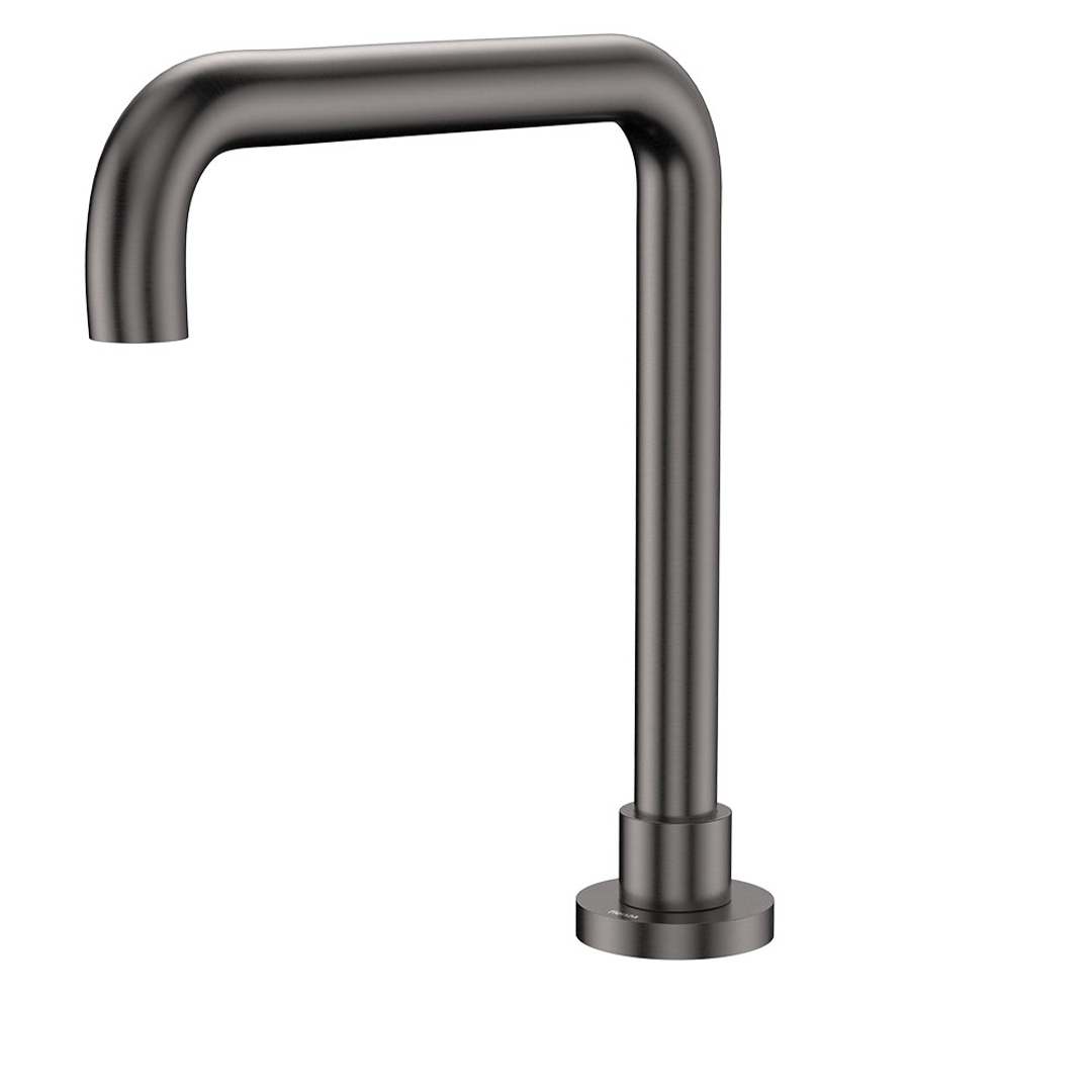 Fienza Kaya Squareline Hob Outlet Sus304 & Lf Brass - Gunmetal Lf