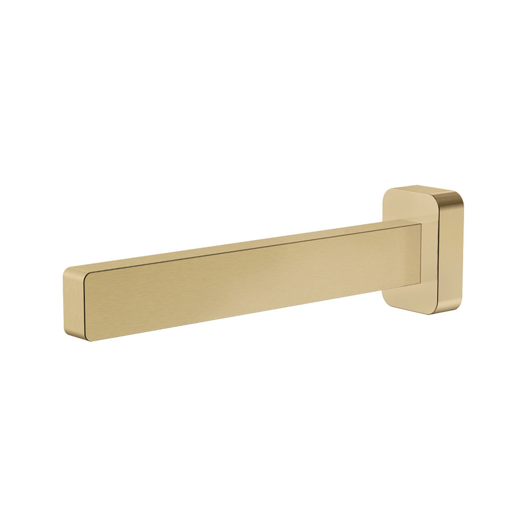 Fienza Sansa Wall Bath Outlet Urban Brass