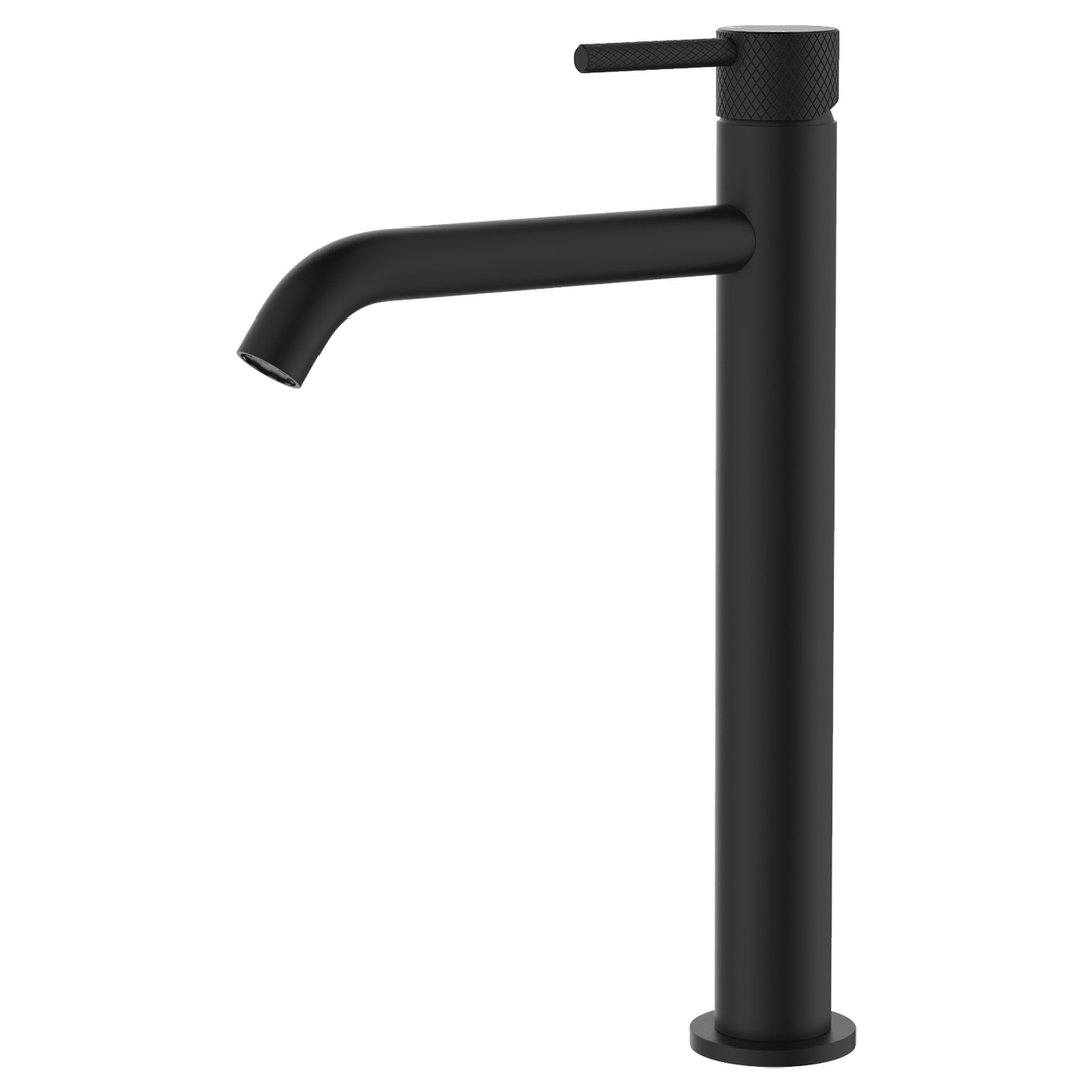 Fienza Axle Tall Basin Mixer - Matte Black