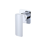 Fienza Tono Wall Mixer Small Square Plate - Chrome
