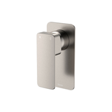 Fienza Tono Wall Mixer Dress Kit Large Rectangular Plate - Brushed Nickel Lf Sus304