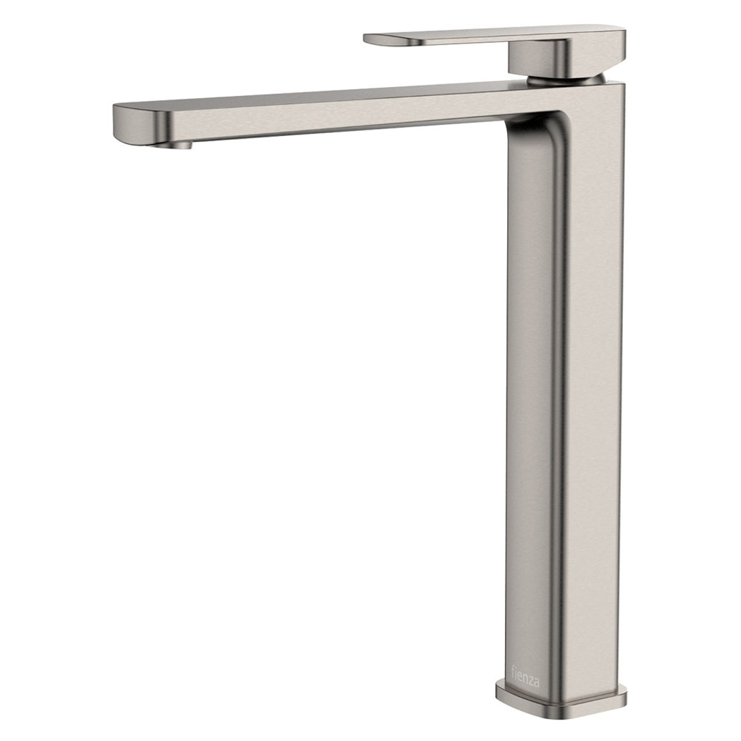 Fienza Tono Tall Basin Mixer Brushed Nickel