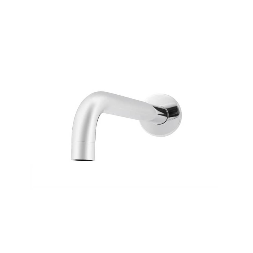 Meir Universal Round Curved Spout - Polished Chrome