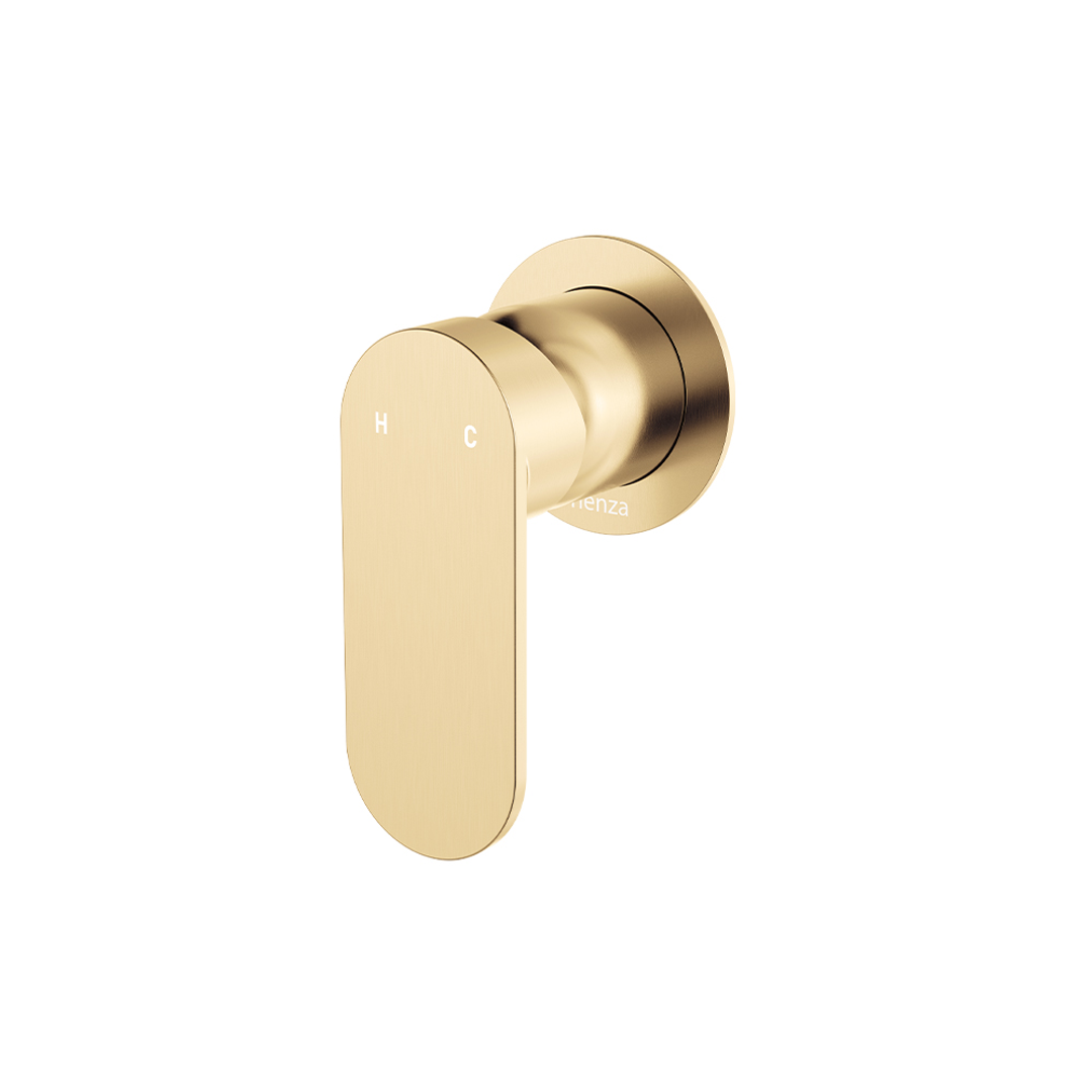 Empire Slim Wall Fienza Mixer Round Plate - Urban Brass Lf