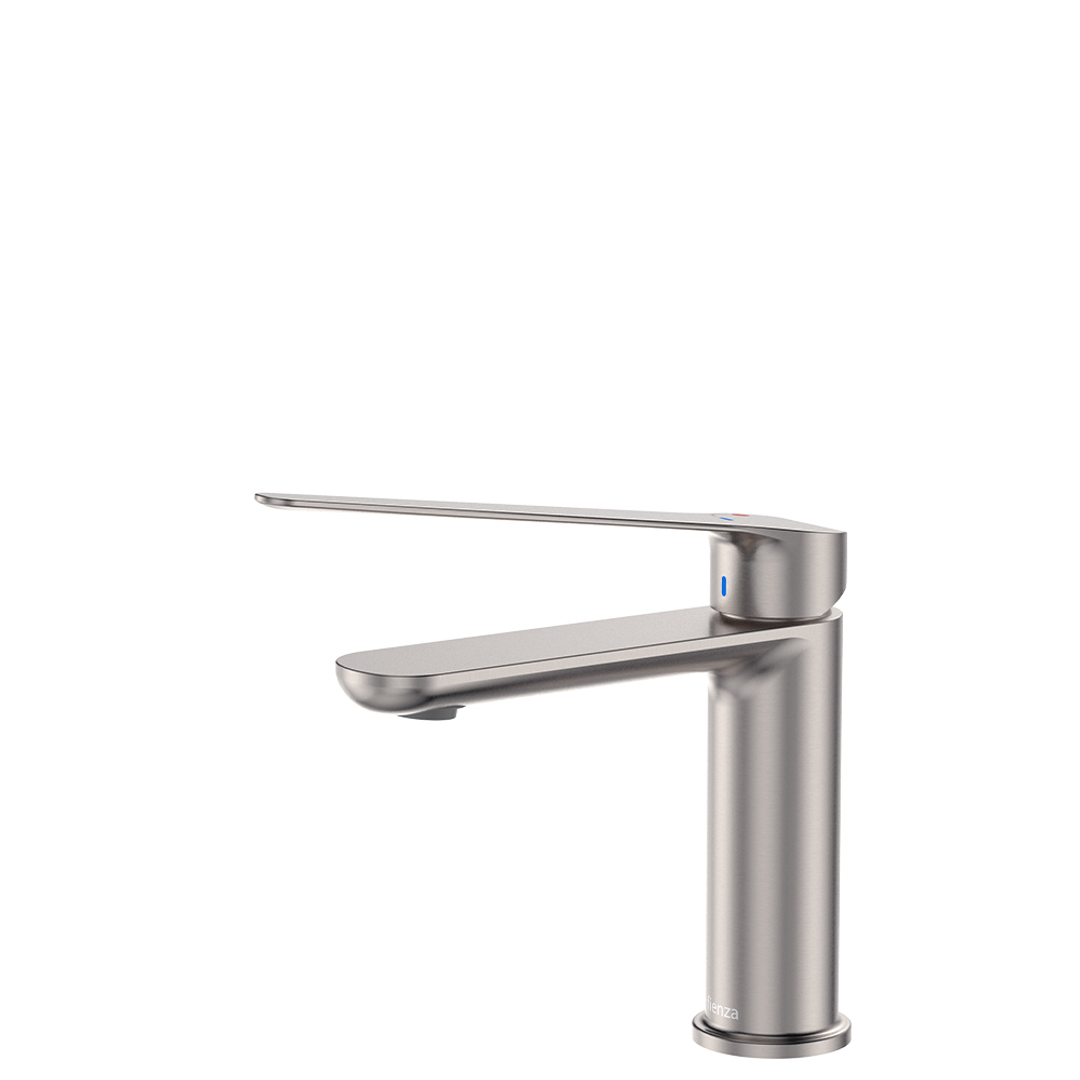 Fienza Empire Care Basin Mixer Cold Start - Brushed Nickel Lf
