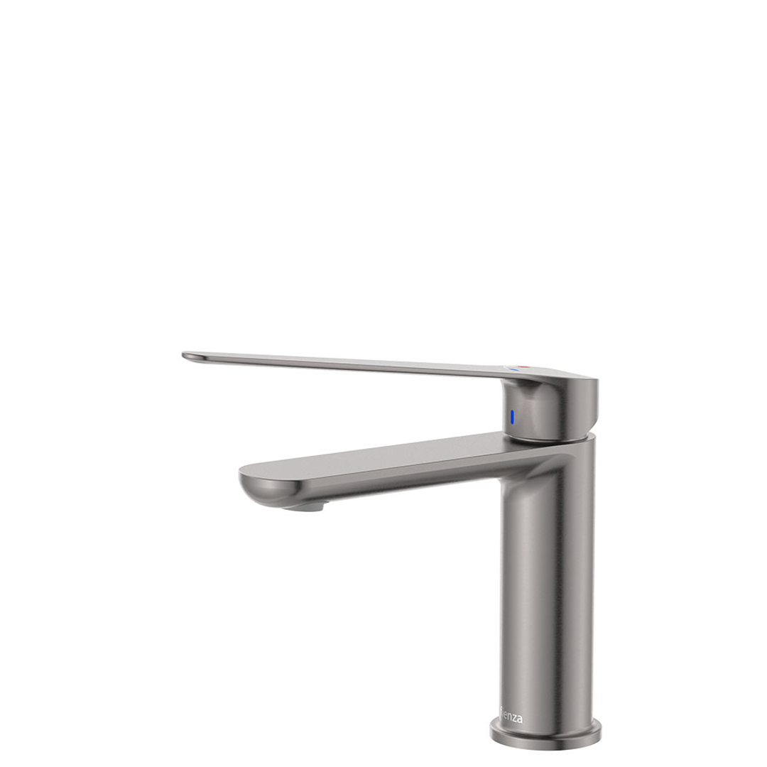 Fienza Empire Slim Care Basin Mixer Cold Start - Gunmetal Lf