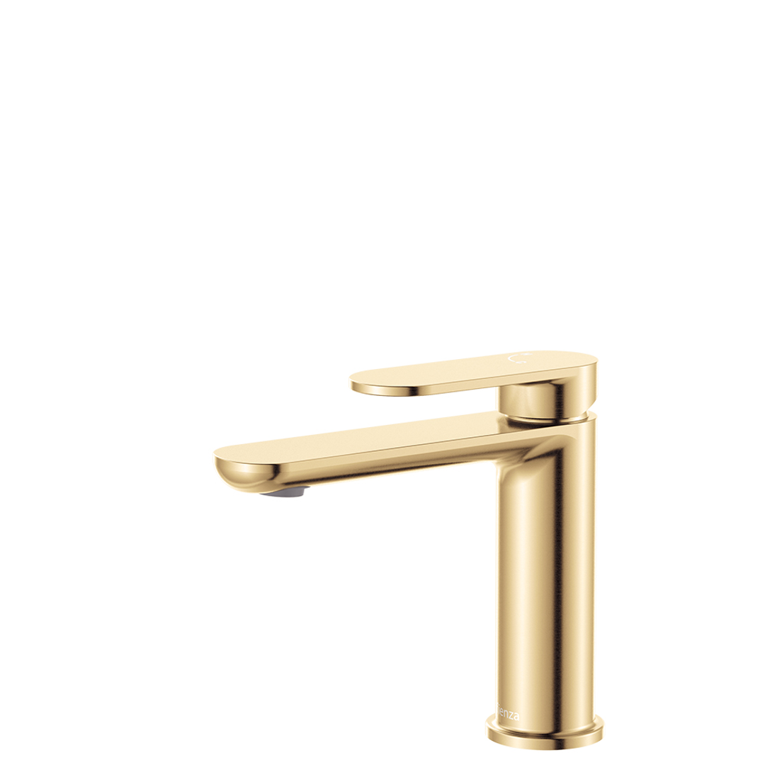 Empire Slim Cold Start Basin Fienza Mixer - Urban Brass