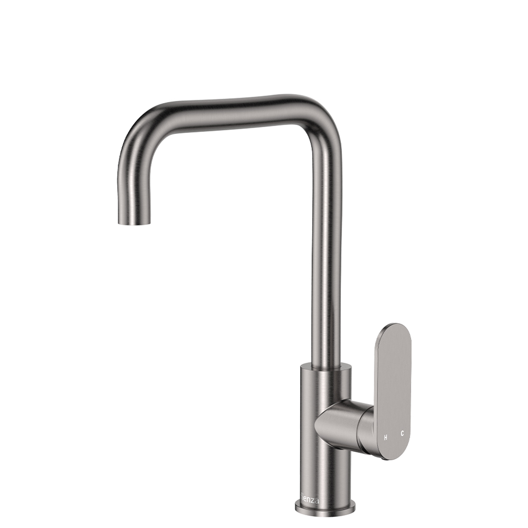 Fienza Empire Slim Sink Mixer - Gunmetal Lf