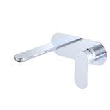 Fienza Empire Slim Basin/Bath Wall Mixer Set Oval Plate 160mm - Chrome Lf