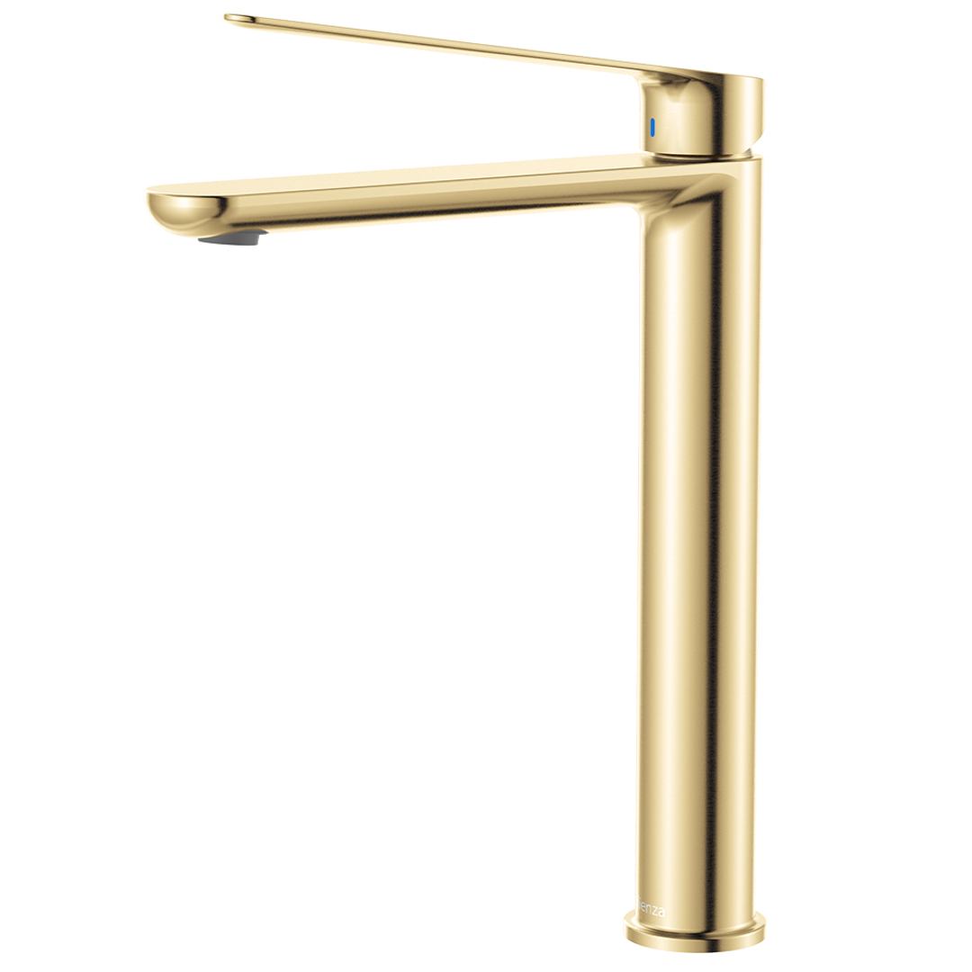 Fienza Empire Care Tall Basin Mixer Cold Start - Urban Brass Lf
