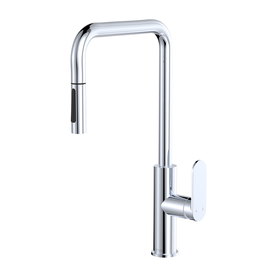 Fienza Empire Slim Pull Out Sink Mixer - Chrome Lf