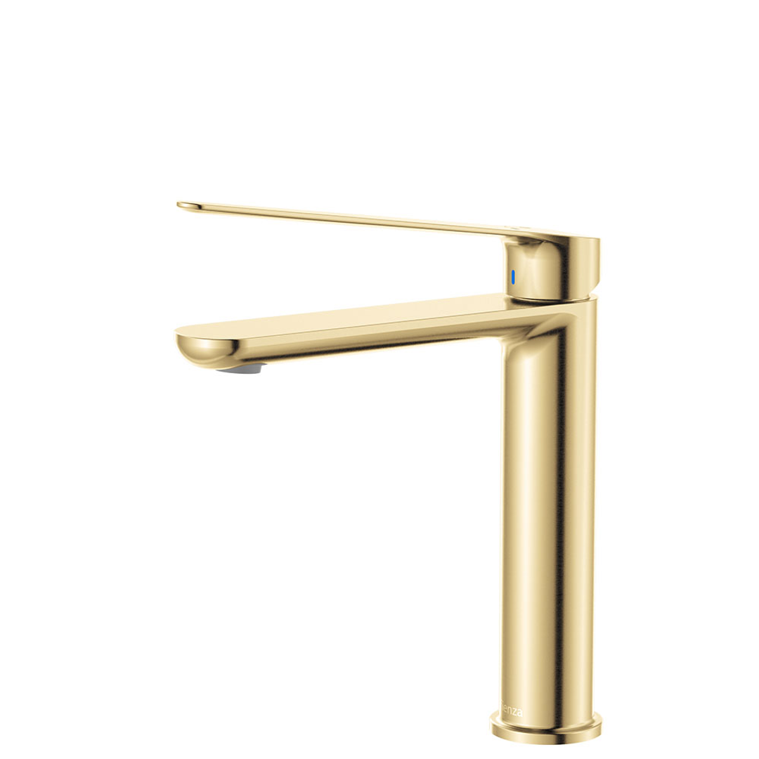 Fienza Empire Slim Care Medium Basin Mixer Cold Start - Urban Brass Lf