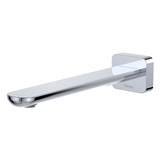 Fienza Empire Slim Wall Basin/Bath Outlet 220mm Square Plate - Chrome Lf