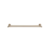 Meir Round Double Towel Rail 600Mm - Champagne