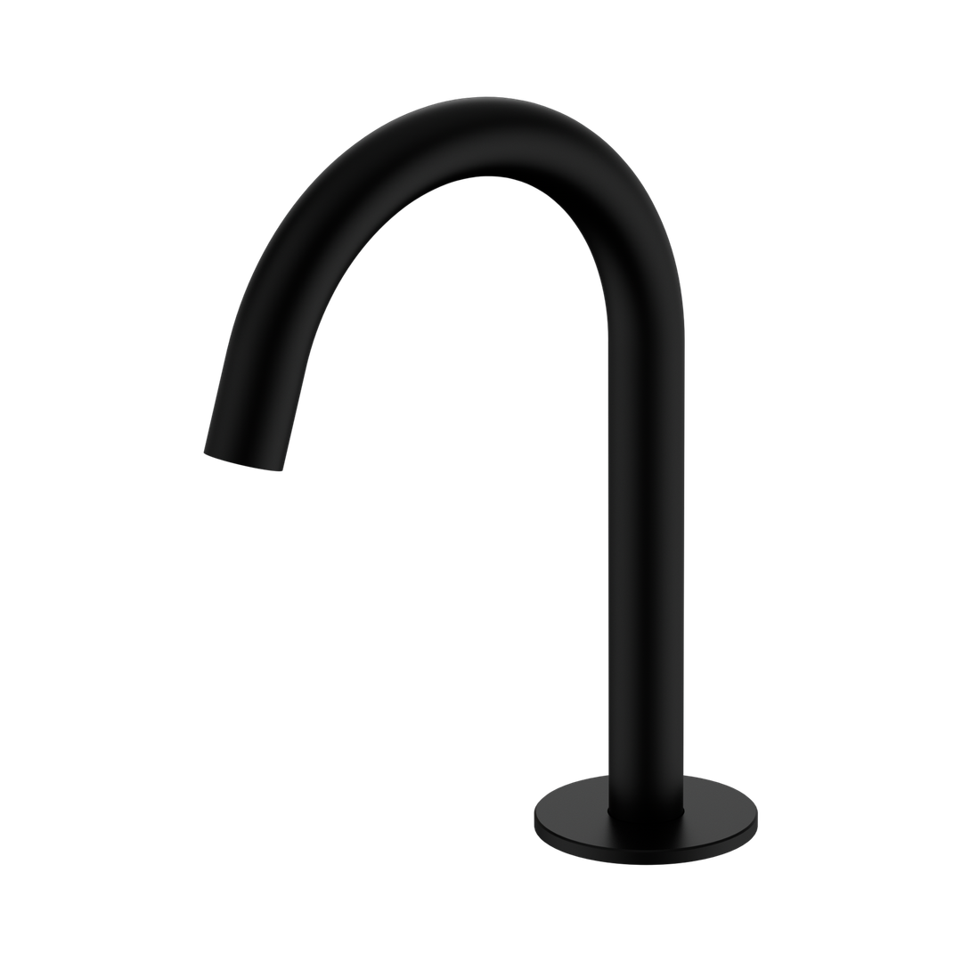 Serenity Basin Arc Nero Spout - Matte Black