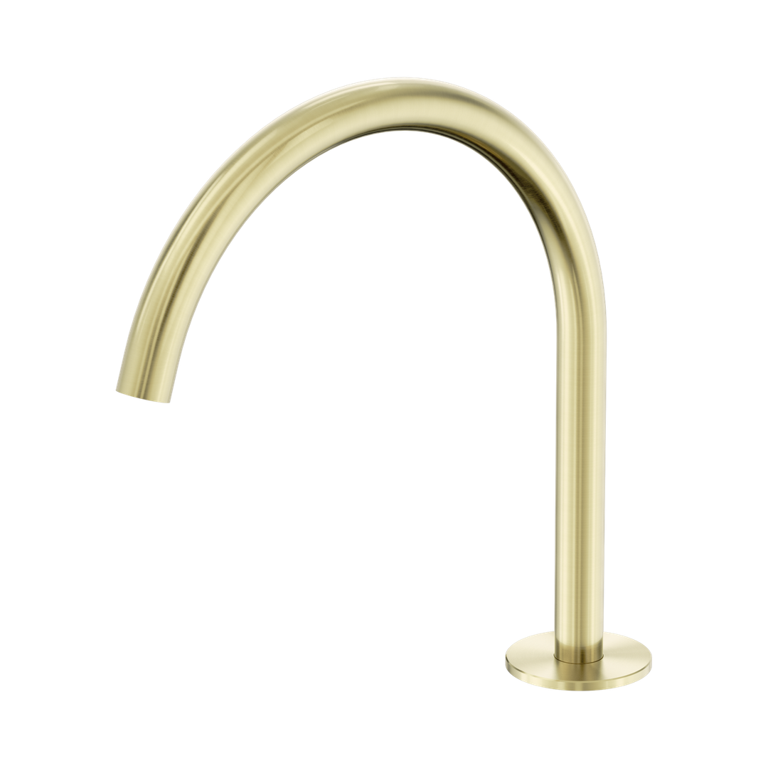 Serenity Nero Bath/Kitchen Arc Spout - Brushed Gold