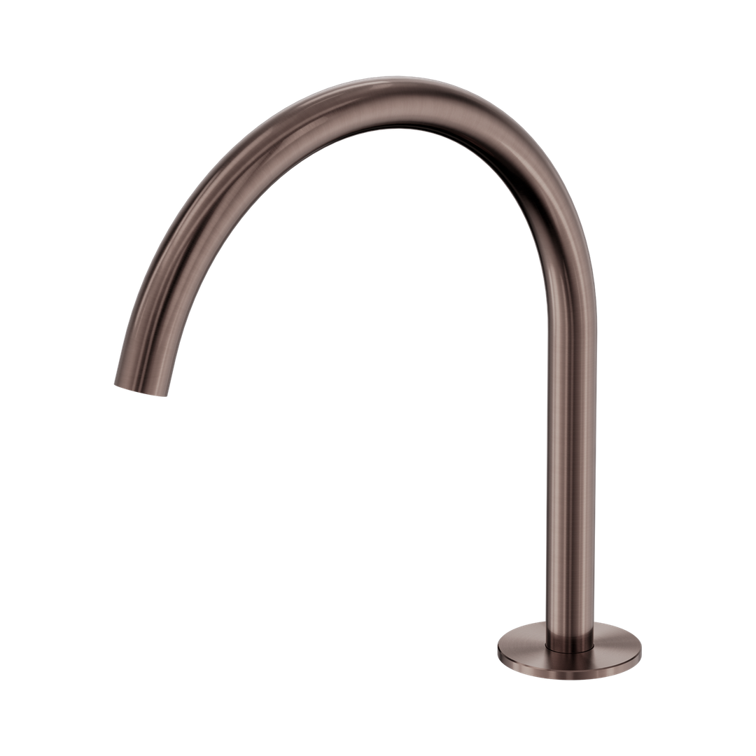 Serenity Nero Bath/Kitchen Arc Spout - Brushed Bronze