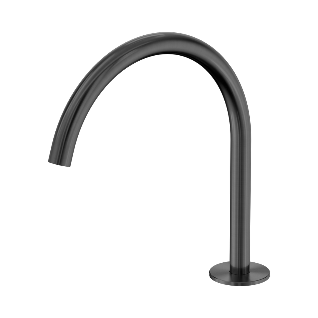Serenity Nero Bath/Kitchen Arc Spout - Gun Metal