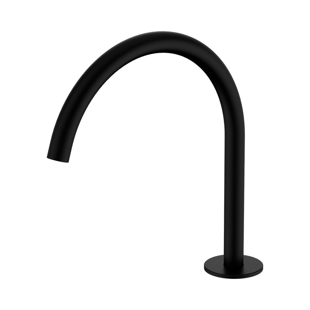Serenity Nero Bath/Kitchen Arc Spout - Matte Black