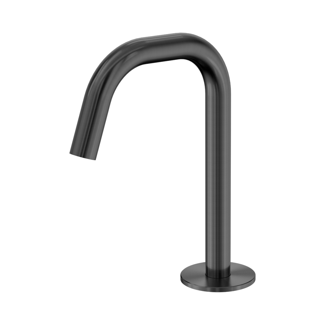 Serenity Basin Edge Nero Spout - Gun Metal