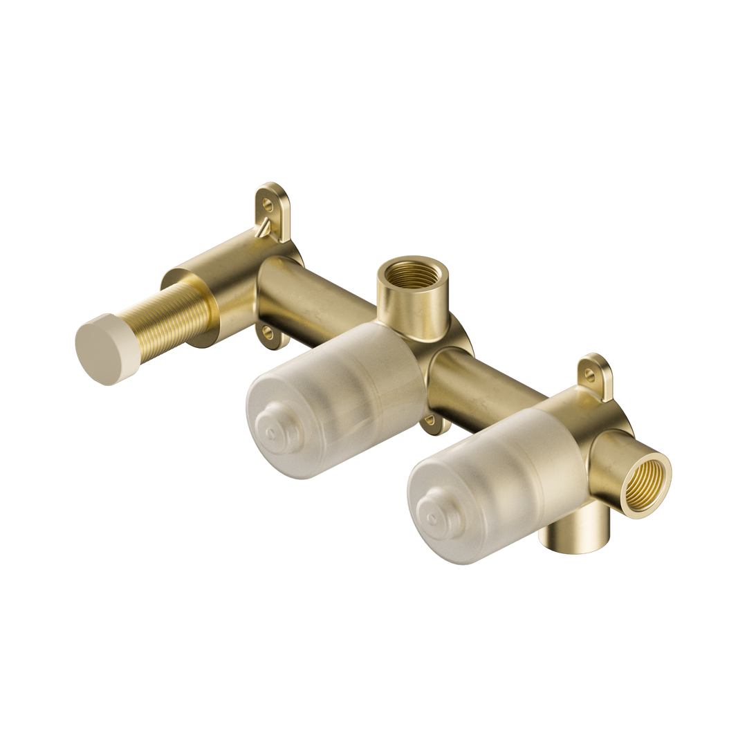 Serenity Nero Shower System Body Only