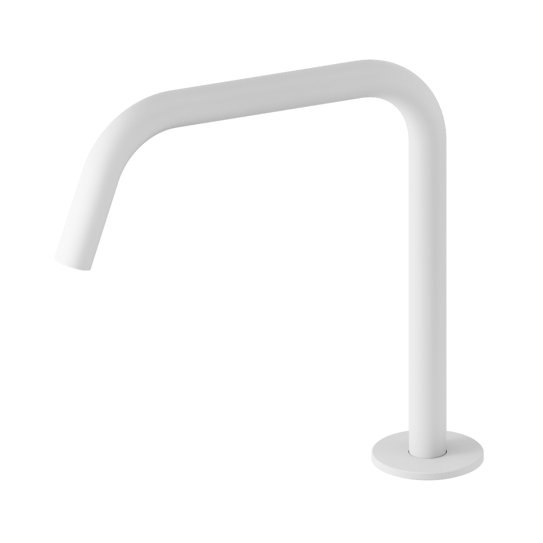 Nero Serenity Bath/Kitchen Edge Spout II - Matte White