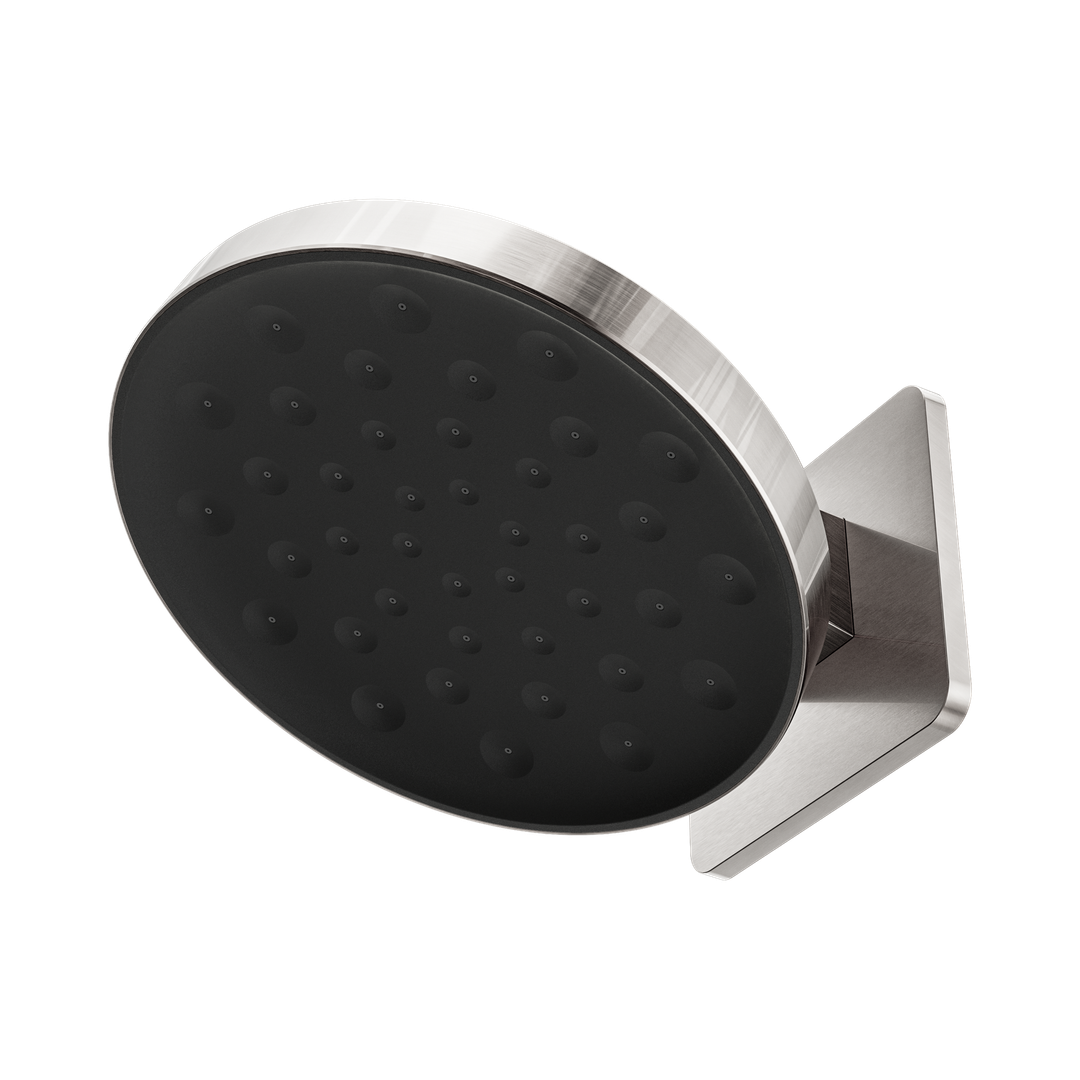 Serenity Wall Nero Shower Head - Brushed Nickel