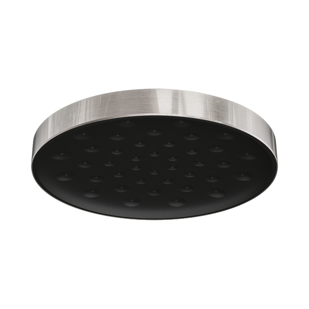 Serenity Wall Nero Shower Head - Brushed Nickel