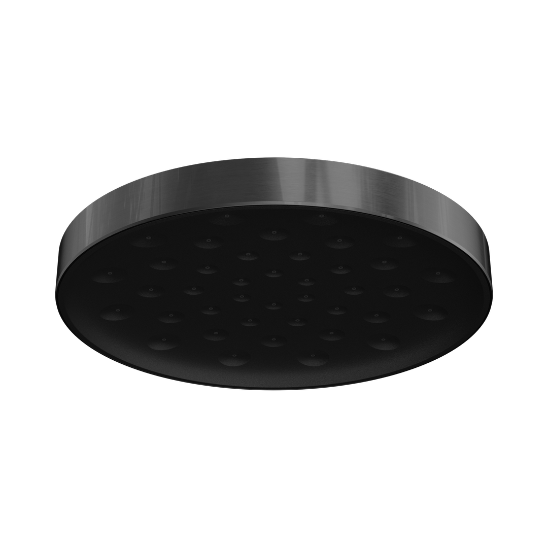 Serenity Wall Nero Shower Head - Gun Metal