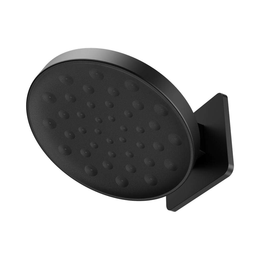 Serenity Wall Nero Shower Head - Matte Black