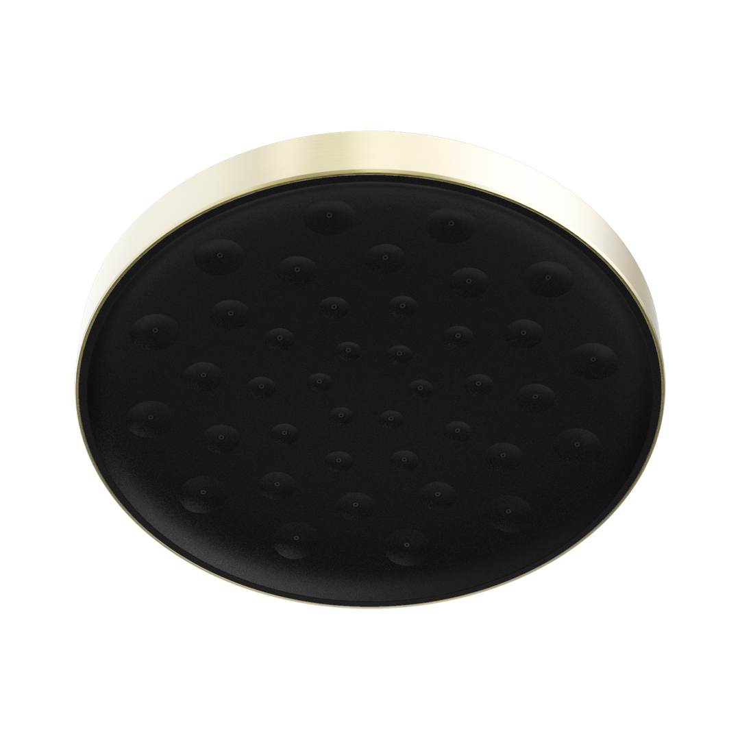Serenity Nero Shower Head - Brushed Gold