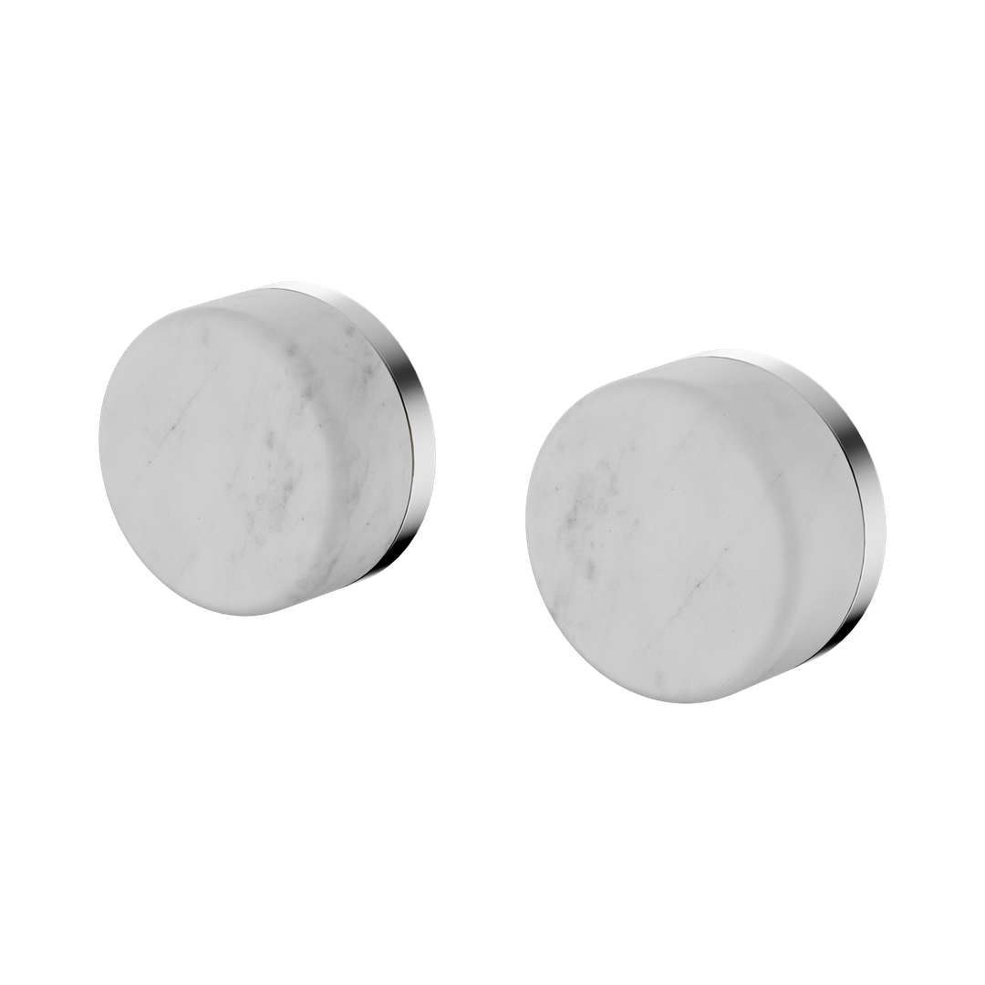 Nero Serenity Wall Top Assembly Chrome - Carrara Handle