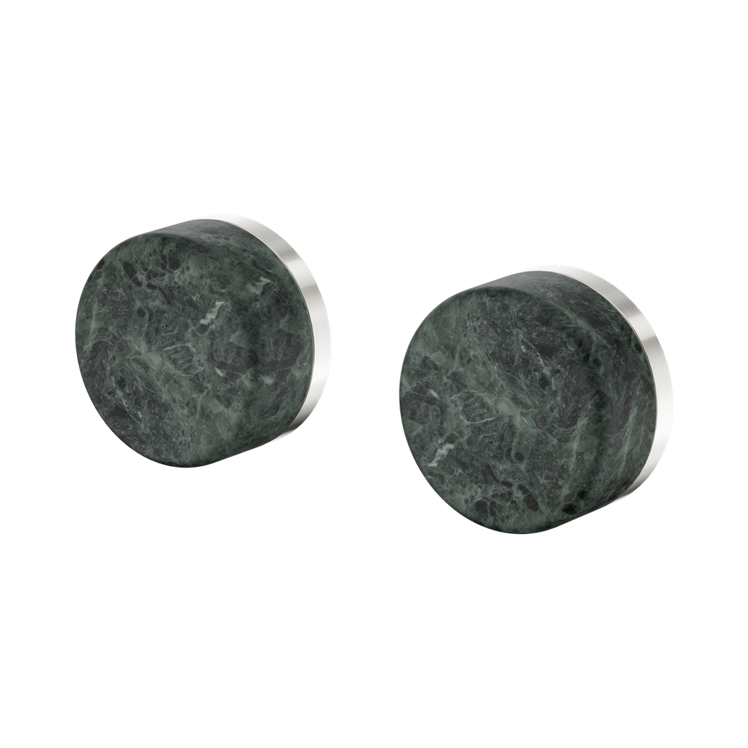 Nero Serenity Wall Top Assembly Brushed Nickel - Verde Alpi Handle