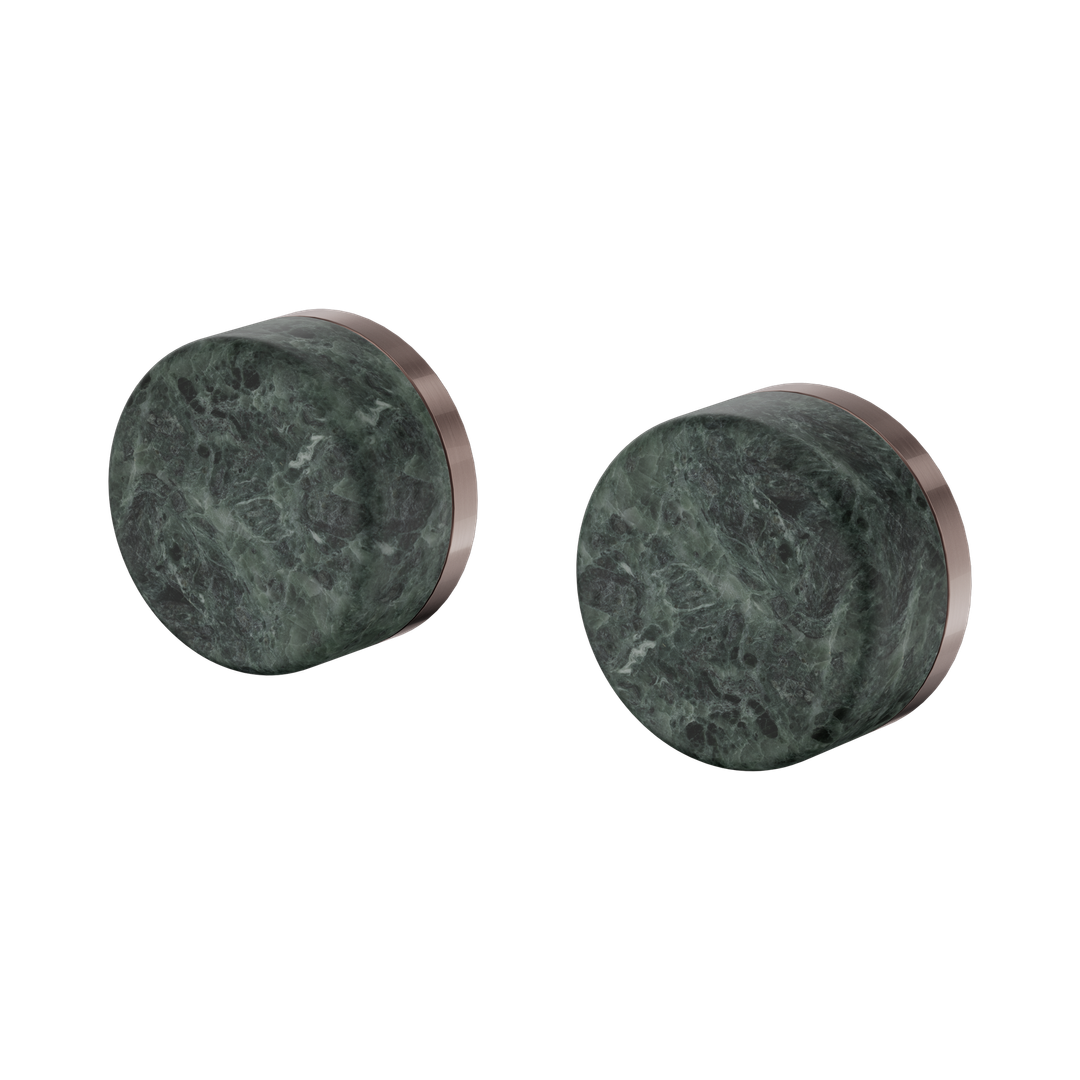 Nero Serenity Wall Top Assembly Brushed Bronze - Verde Alpi Handle