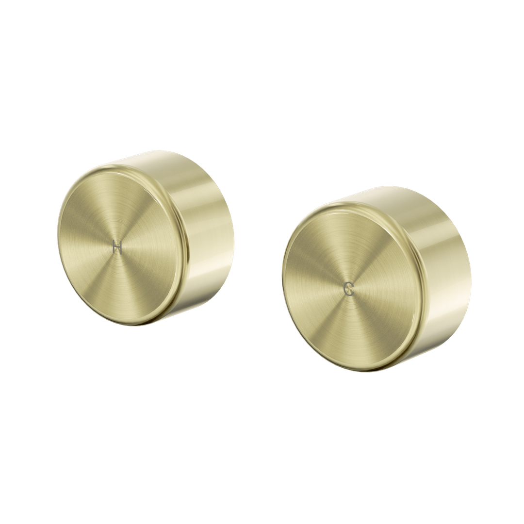 Nero Serenity Wall Top Assembly Brushed Gold - Metal Handle