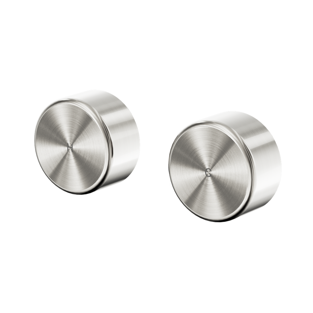 Nero Serenity Wall Top Assembly Brushed Nickel - Metal Handle