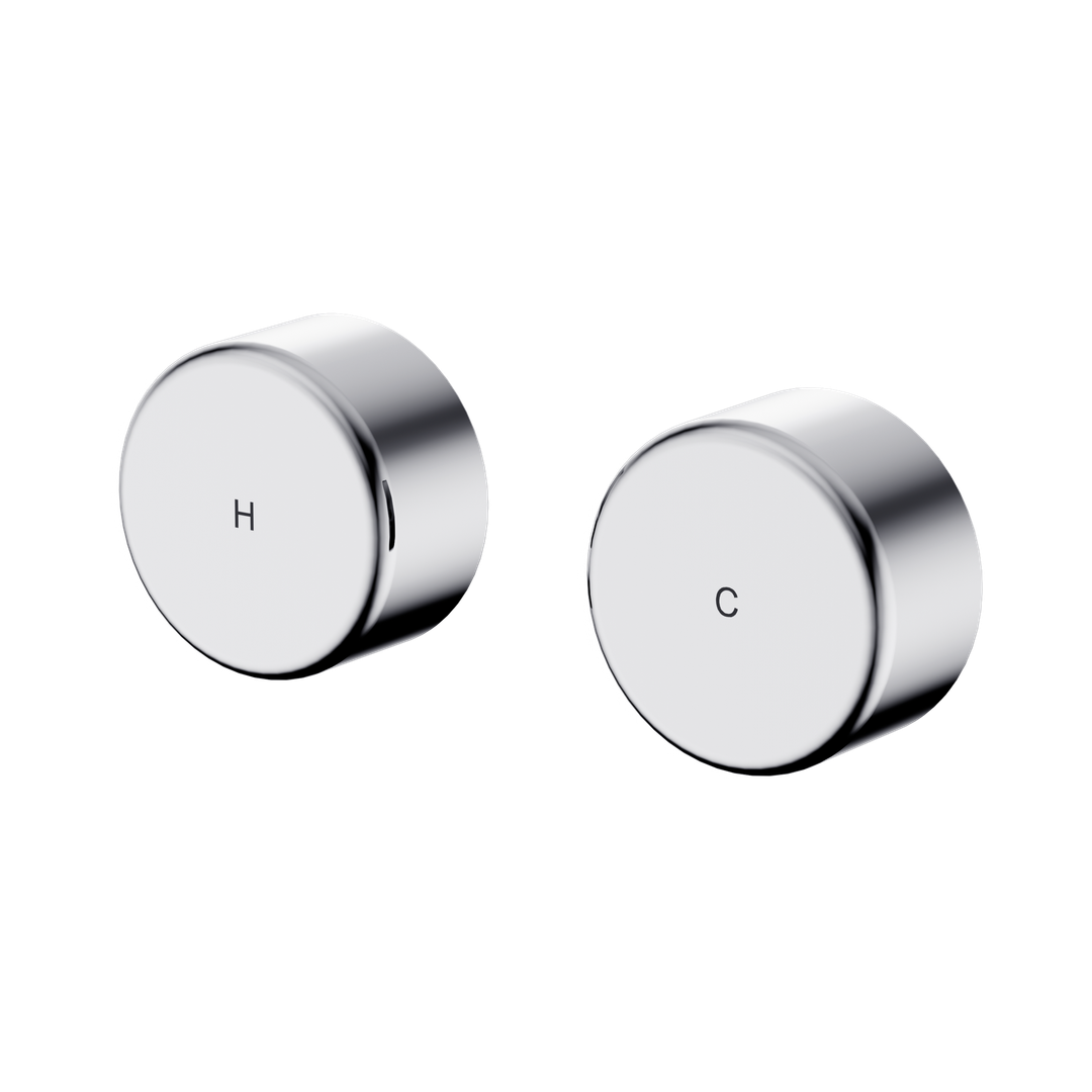 Nero Serenity Wall Top Assembly Chrome - Metal Handle