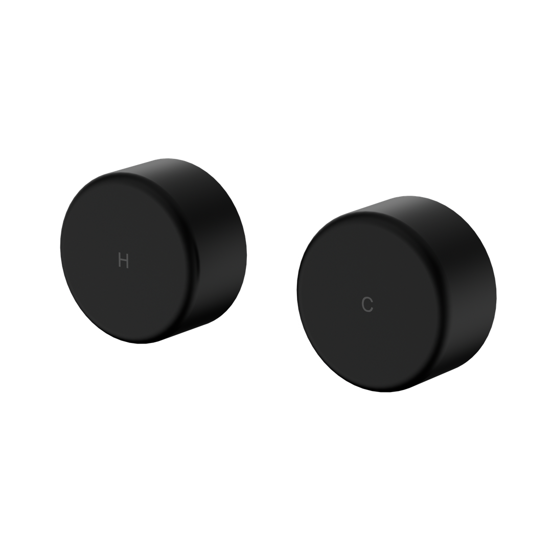 Nero Serenity Wall Top Assembly Matte Black - Metal Handle