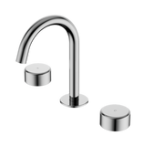 Nero Serenity Basin Set Arc Spout Chrome - Metal Handle
