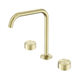Nero Serenity Bath/Kitchen Set Edge Spout Brushed Gold - Metal Handle