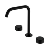 Nero Serenity Bath/Kitchen Set Edge Spout Matte Black - Metal Handle