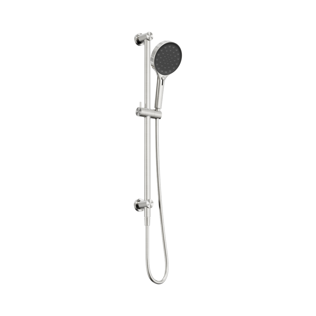 Nero Serenity Rail Shower - Brushed Nickel