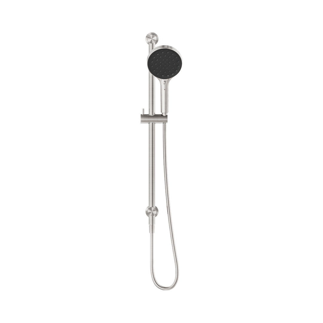 Nero Serenity Rail Shower - Brushed Nickel