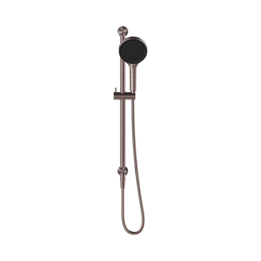 Nero Serenity Rail Shower - Brushed Bronze