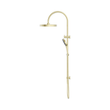Nero Serenity Twin Shower - Brushed Gold
