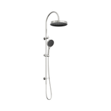 Nero Serenity Twin Shower - Brushed Nickel
