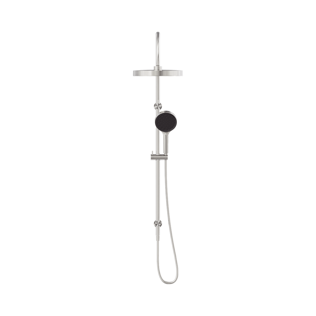 Nero Serenity Twin Shower - Brushed Nickel