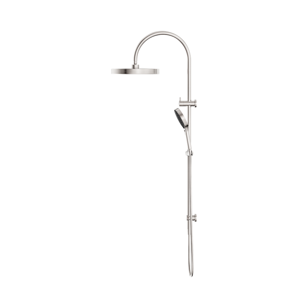 Nero Serenity Twin Shower - Brushed Nickel