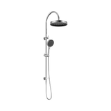Nero Serenity Twin Shower - Chrome