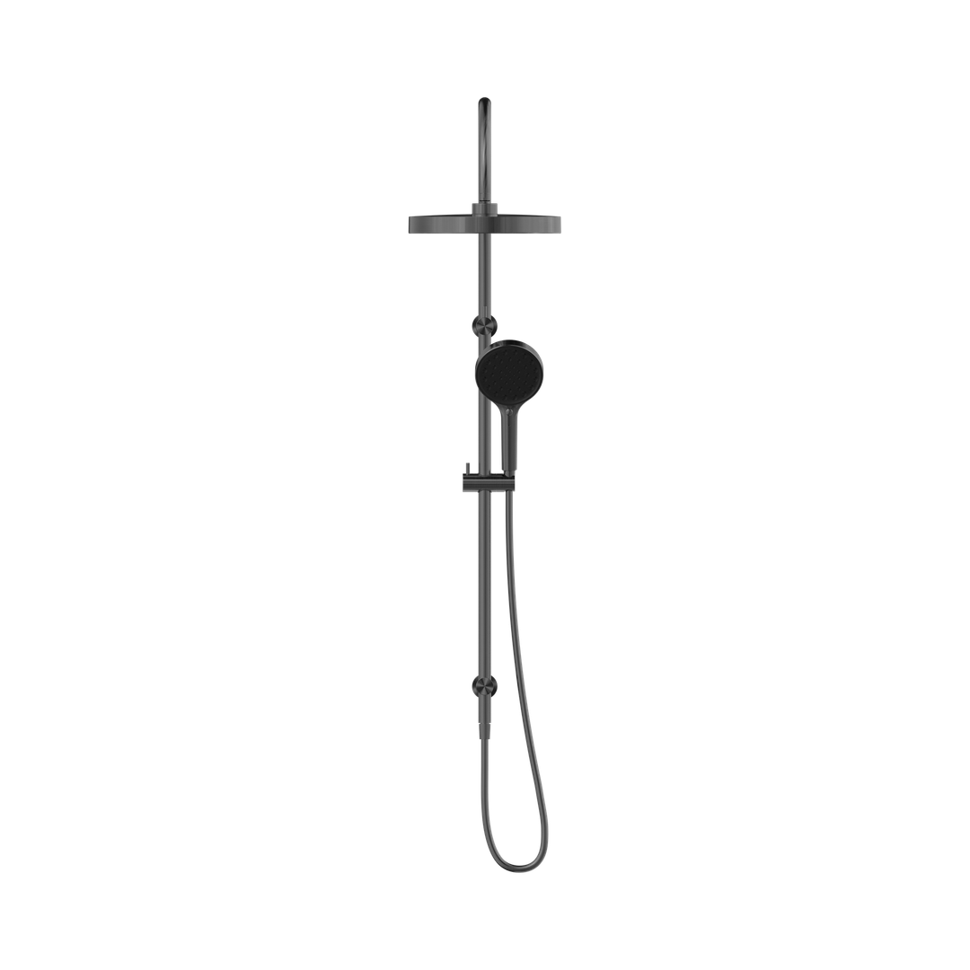 Nero Serenity Twin Shower - Gunmetal